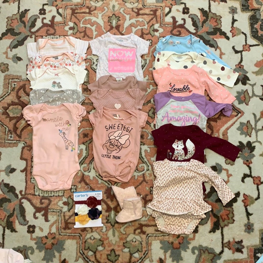 Carter's Disney Chick Pea Onsie Bundle